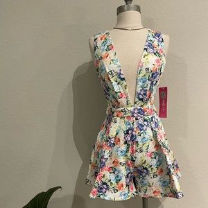 Floral Dainty Romper
